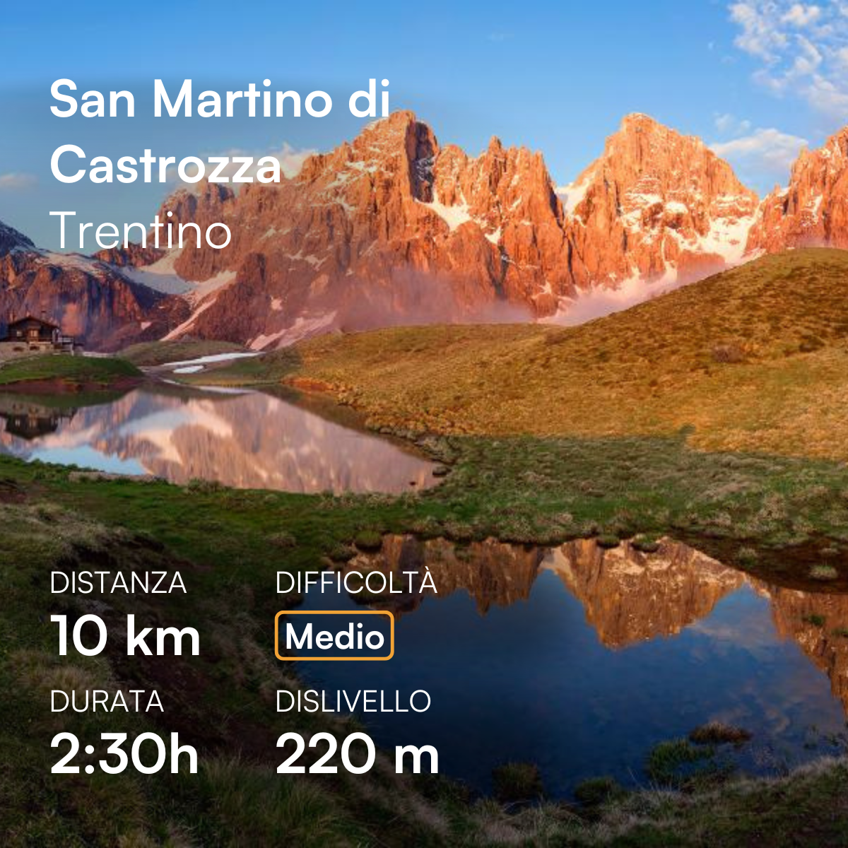 Escursione San Martino di Castrozza