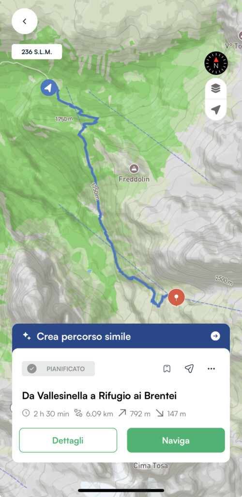 mappa-rifugio-brentei-trekking