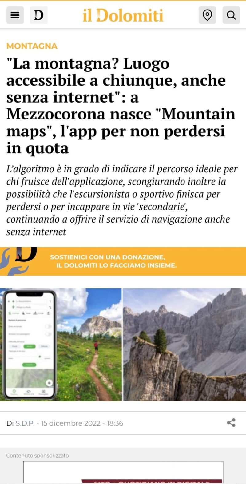 Maps Sentieri Montagna – Mappa sentieri: tutti i sentieri montani del ...
